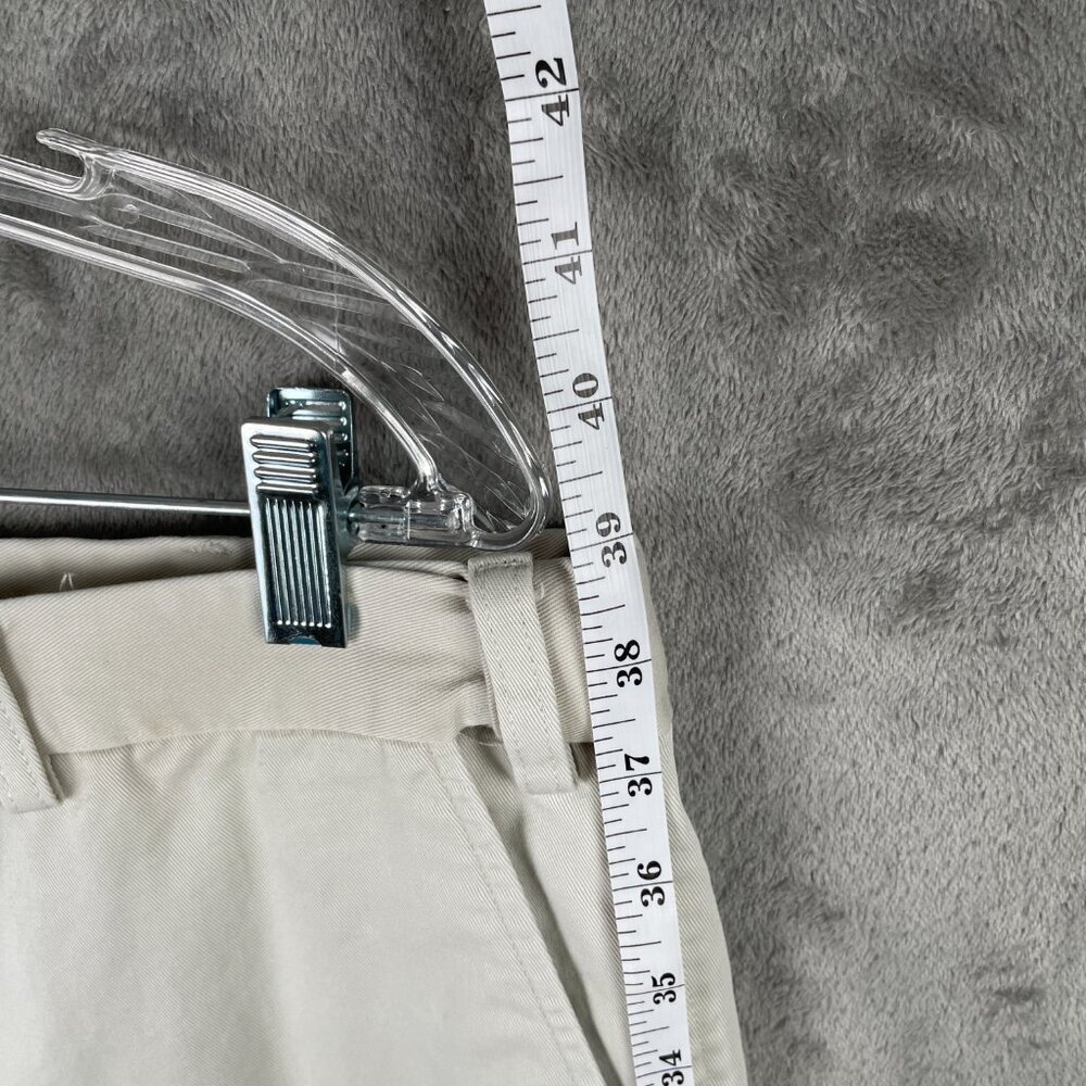 Dockers Pants Mens 34x30 Khaki Chinos Wide Leg Straight Work 100% Cotton Casual - Picture 5 of 7
